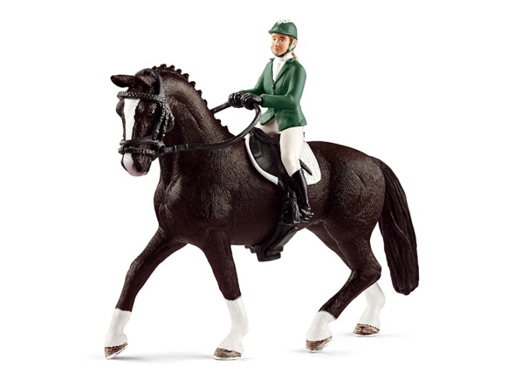 Schleich 42358 Springreiterin mit Pferd