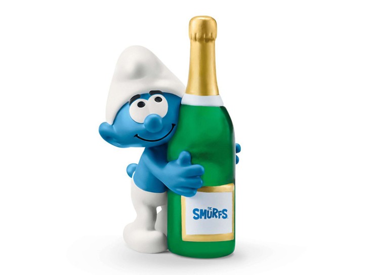 Schleich 20821 Schlumpf mit Flasche