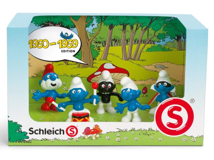 Schleich 41255 Schlumpf Set 1960-1969