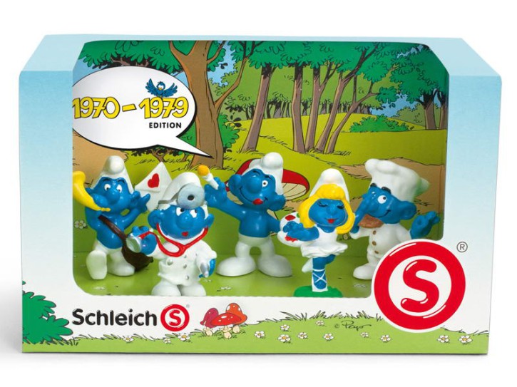 Schleich 41256 Schlumpf Set 1970-1979