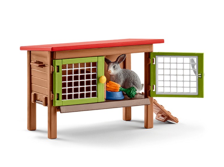 Schleich 42420 Kaninchenstall, Spielset