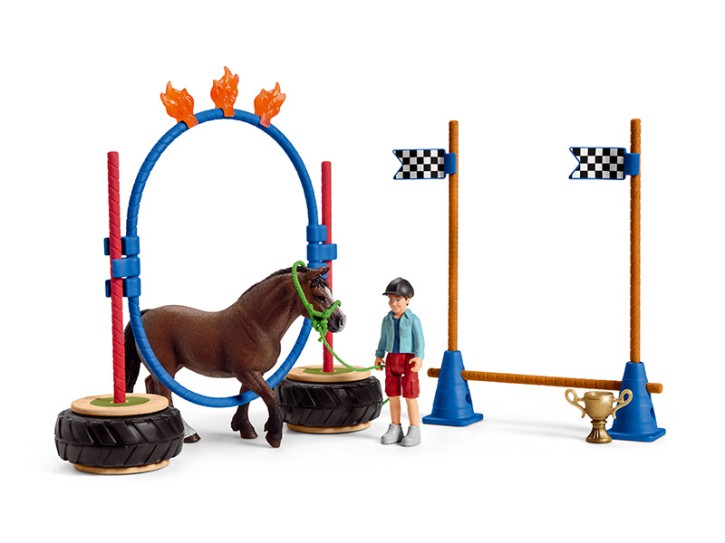 Schleich 42482 Pony Agility Rennen