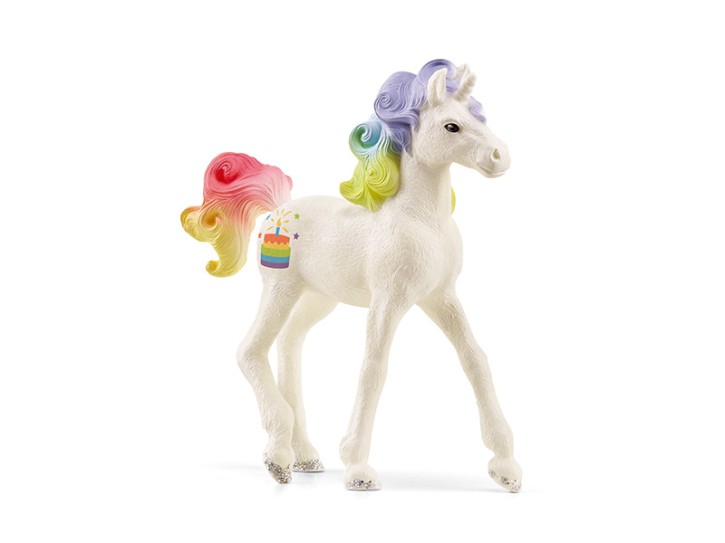 Schleich 70742 Sammeleinhorn Regenbogentorte