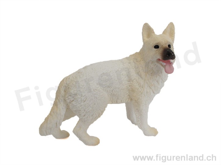 Schleich 16831-1 Schäferhund weiss Sonderbemalung