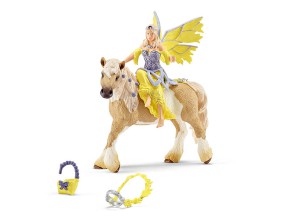 Schleich 70503 Sera in festlicher Kleidung, reitend