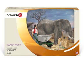 Schleich 41409 Set Elefantenpflege