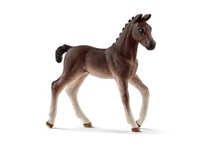 Schleich 42370 Mobile Tierärztin mit Hannoveraner Fohlen