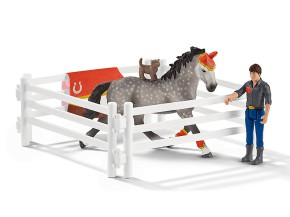 Schleich 42443 Mias Voltigier-Reitset