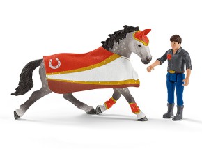 Schleich 42443 Mias Voltigier-Reitset