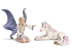 Schleich 72000 Sonnenfels mit Lindariel + Einhornfohlen